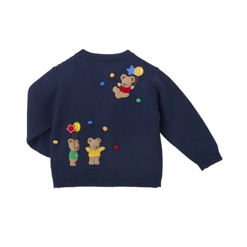 Autumn Boys Knitted Sweater Cartoon Sweaters Girls Cardigan Knitwear  Knitwears Baby Boy Clothes Cardigans Vetement Enfant Fille