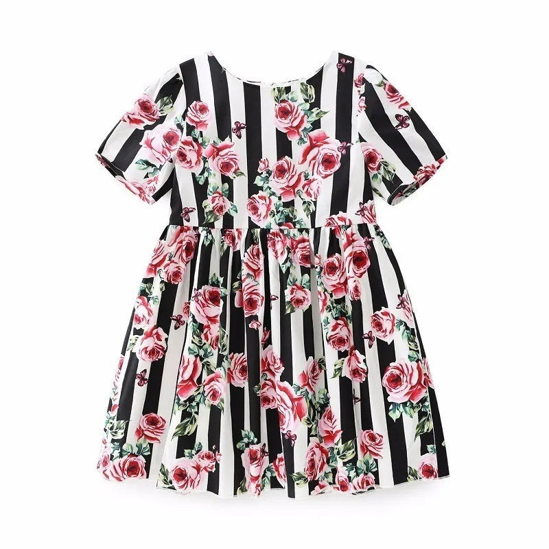 2025 European Style Kids Princess Dresses Teenage Girls Clothing Robe Enfant Fille Child Summer Vestido Party Girls Dresses