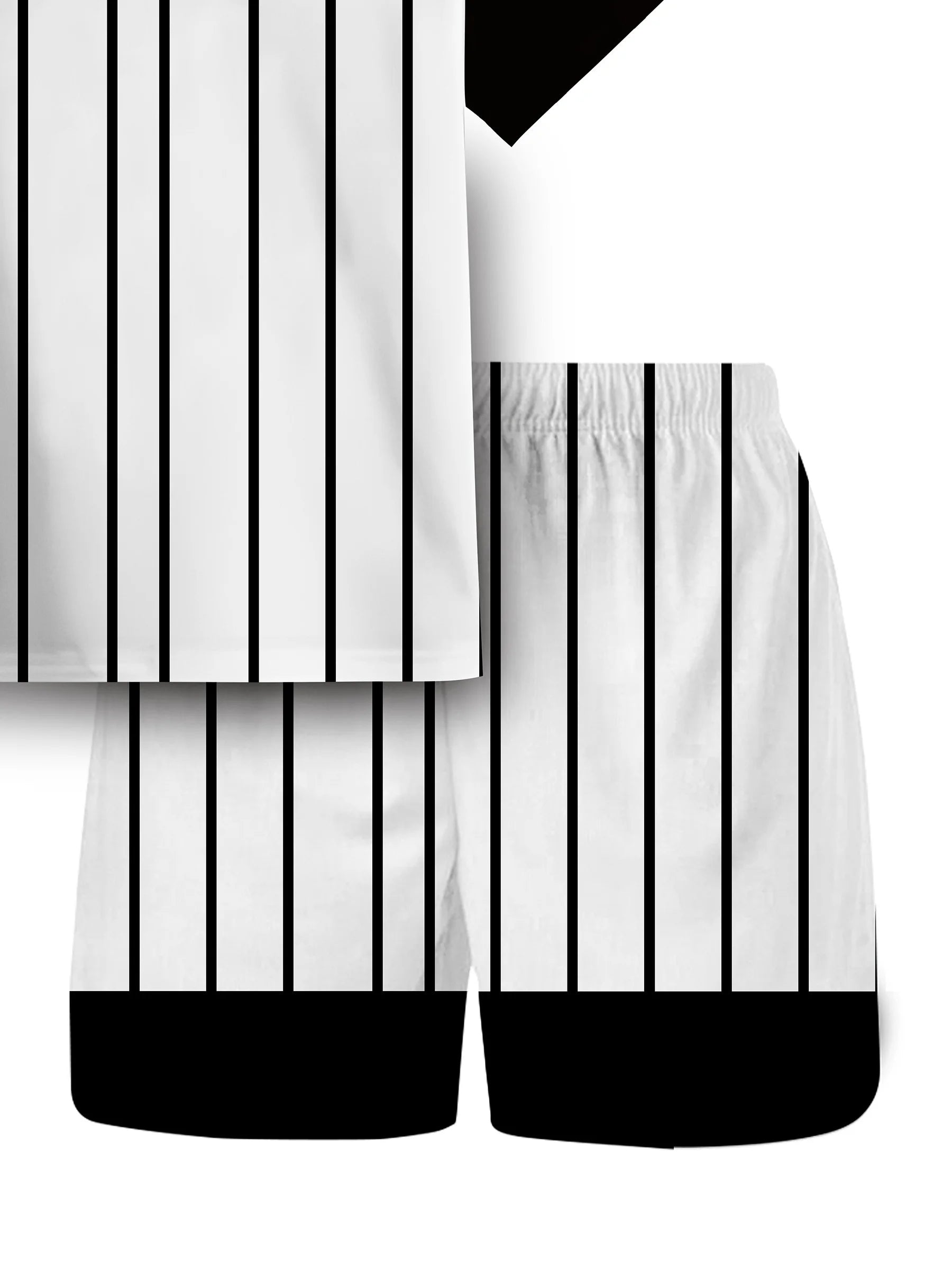 Summer 2025 new children's set for boys and girls, short sleeves and shorts, comfortable and breathable, 3d printed polyester fi