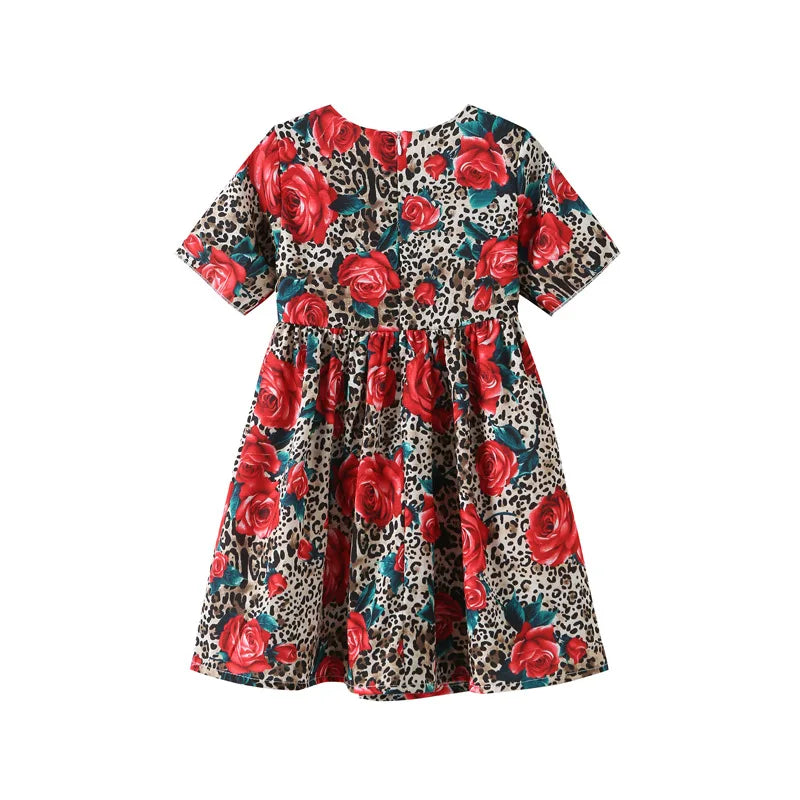 2025 European Style Kids Princess Dresses Teenage Girls Clothing Robe Enfant Fille Child Summer Vestido Party Girls Dresses