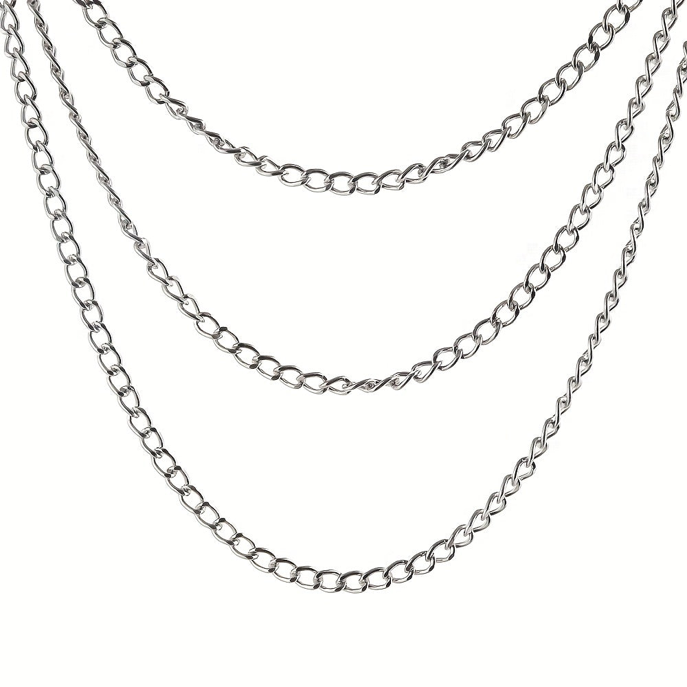 Men's Punk Pants Chain, Cool Jean Trouser Biker Chains, Harajuku Goth Jewelry Rock Accessories